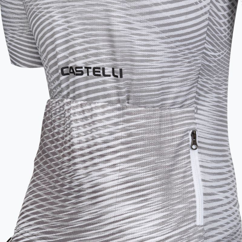 Dámsky cyklistický dres Castelli Cosmic Vortex gray 4