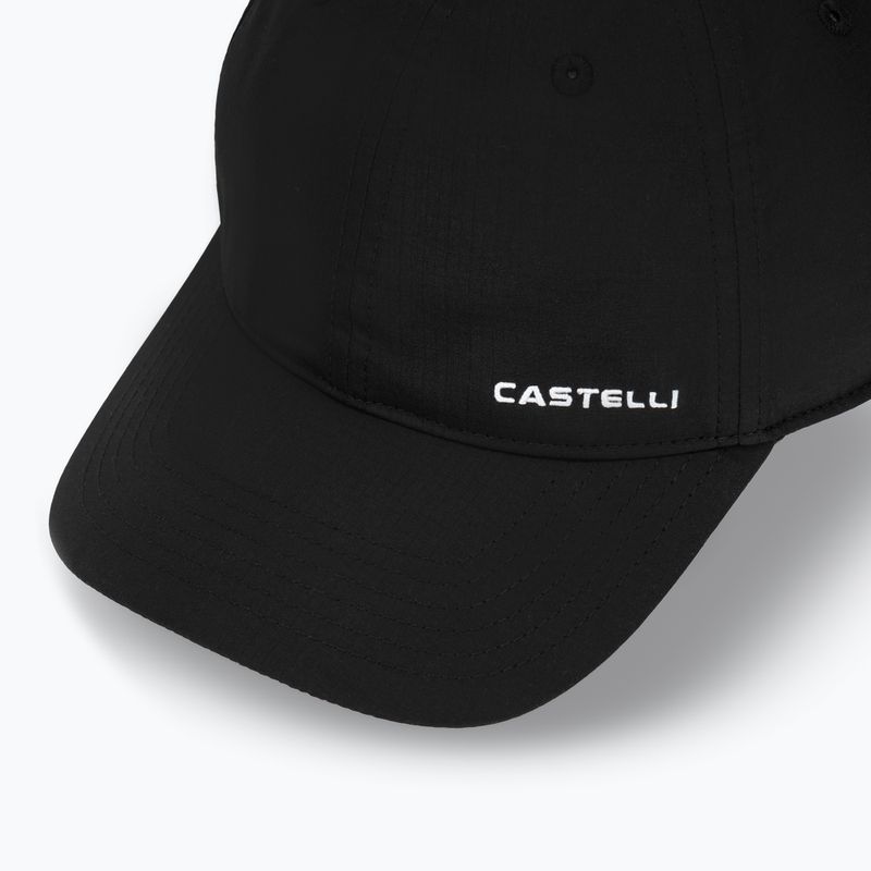 Cyklistická čiapka Castelli Travel black 3