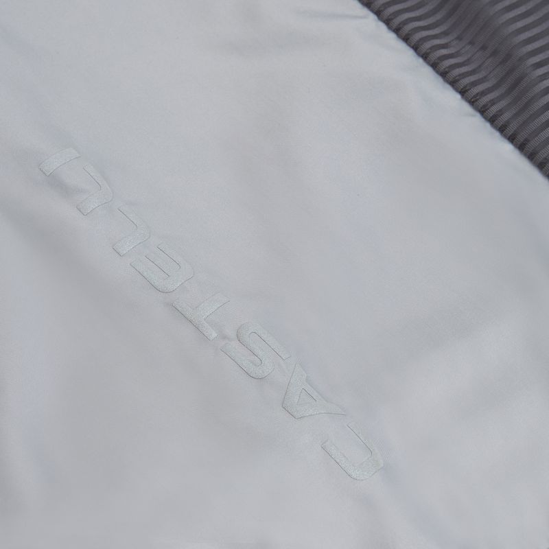 Dámska cyklistická bunda Castelli Aria Shell 2 In silver gray 3