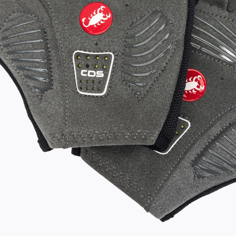 Dámske cyklistické rukavice Castelli Competizione W black 7