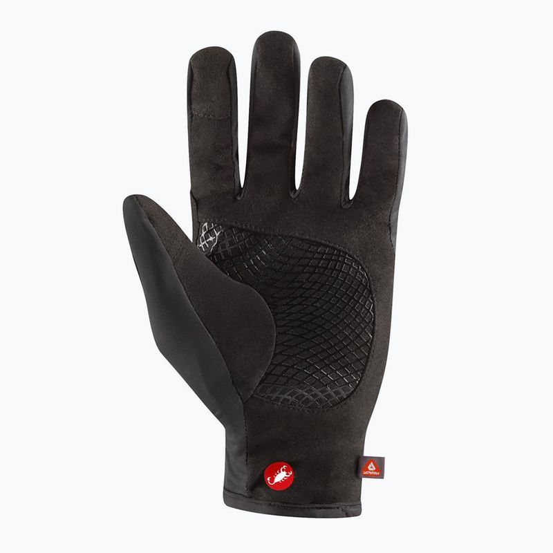 Pánske cyklistické rukavice Castelli Entrata Thermal 3 Glove black 3