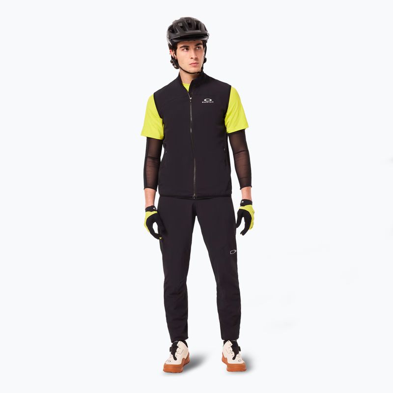 Pánska cyklistická vesta Oakley Elements Vest blackout 2