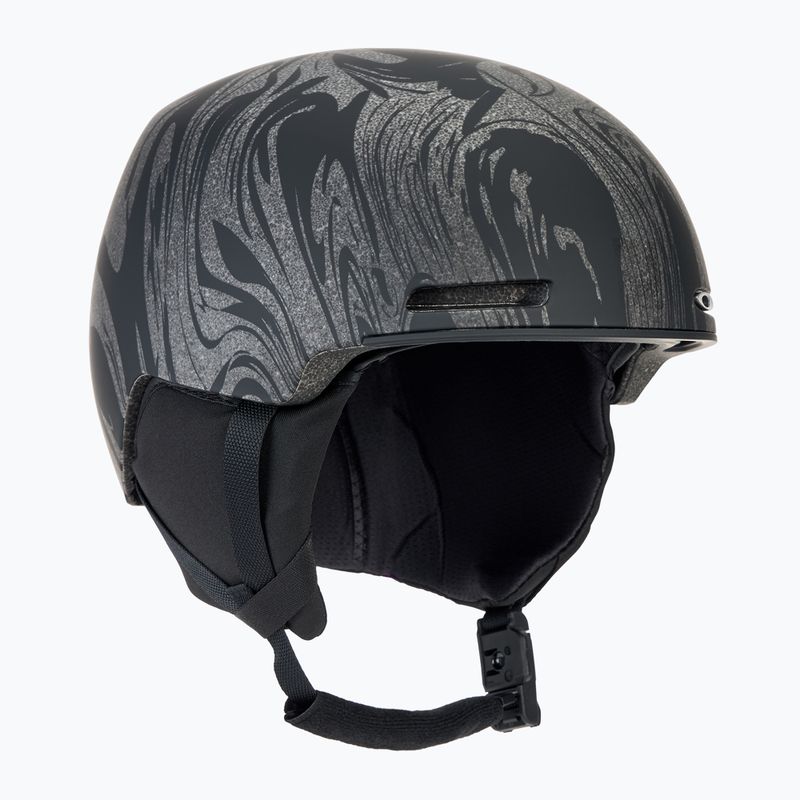 Detská lyžiarska prilba Oakley Mod1 Youth MIPS matte trans black swirl