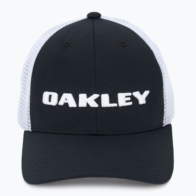 Pánska baseballová čiapka Oakley Heather New Era Bark Logo blackout 2