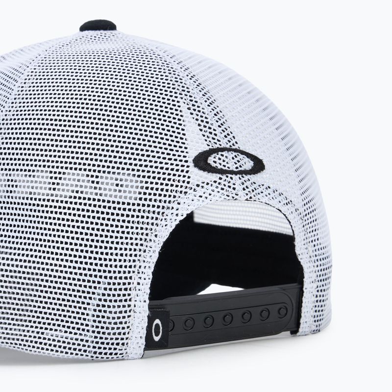 Pánska baseballová čiapka Oakley Heather New Era Bark Logo blackout 4
