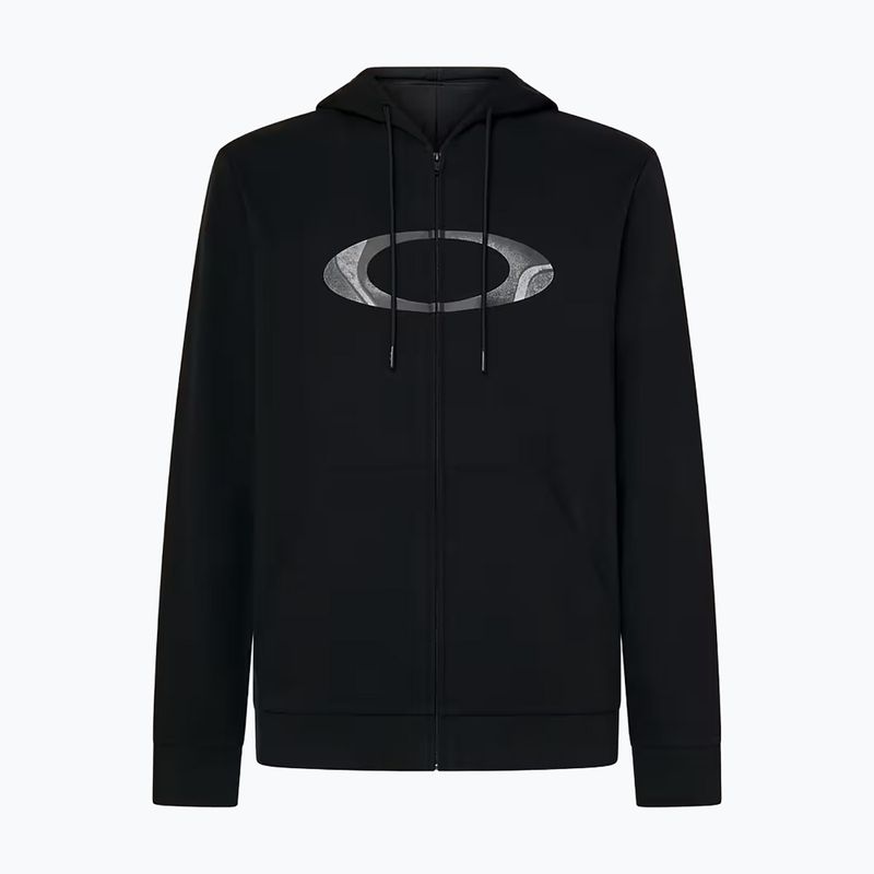 Pánska mikina Oakley New Ellipse Zip Hoodie blackout