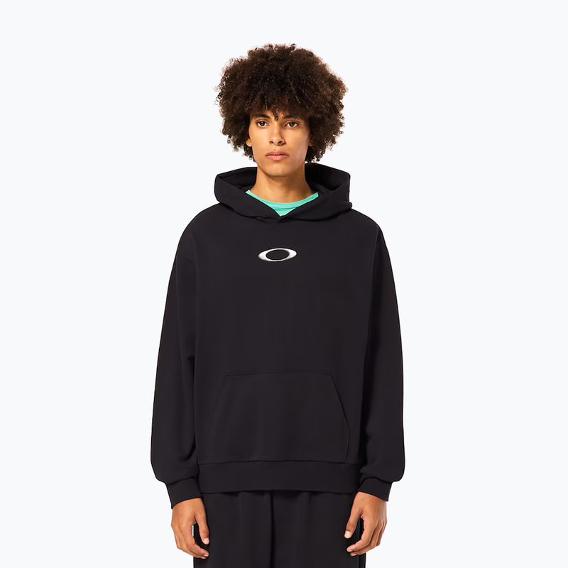 Pánska mikina Oakley New Ellipse Zip Hoodie blackout
