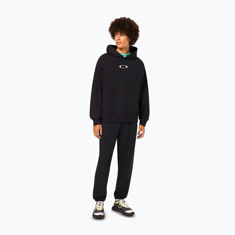 Pánska mikina Oakley New Ellipse Zip Hoodie blackout 2