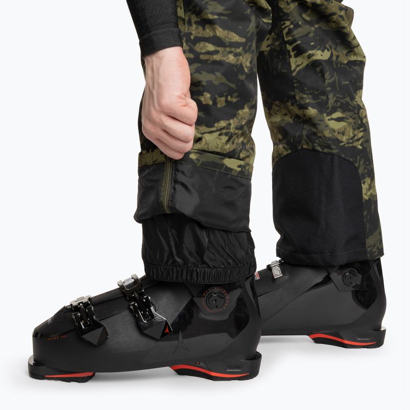 Pánske lyžiarske nohavice Oakley Divisional Cargo Shell tiger camo green 10