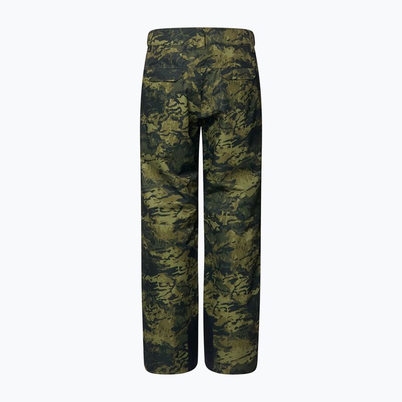 Pánske lyžiarske nohavice Oakley Divisional Cargo Shell tiger camo green 2