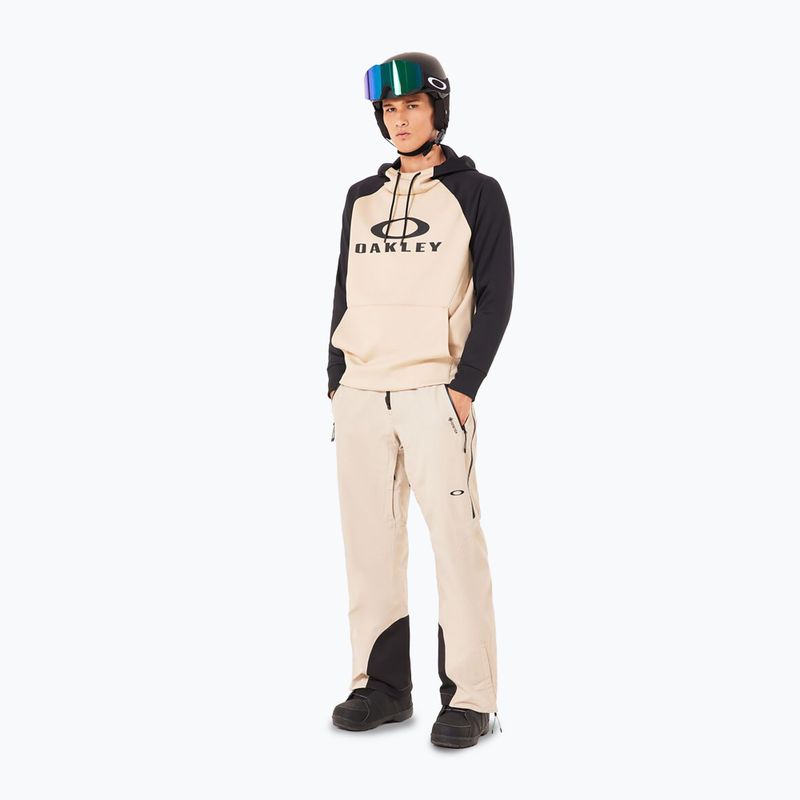Oakley pánska snowboardová mikina Sierra DWR Fleece Hoody 2.0 humus 2