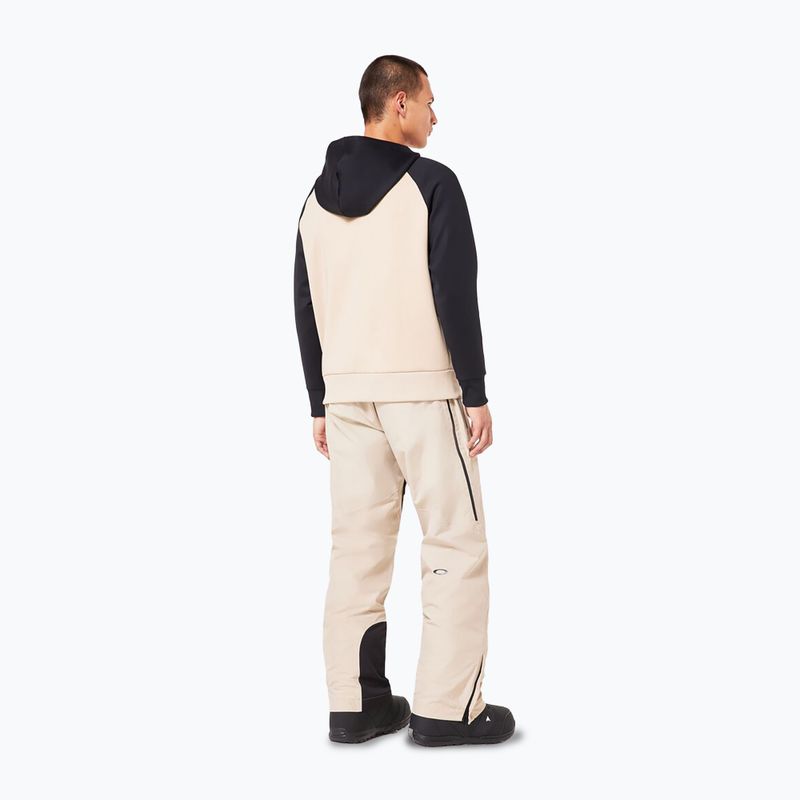 Oakley pánska snowboardová mikina Sierra DWR Fleece Hoody 2.0 humus 3