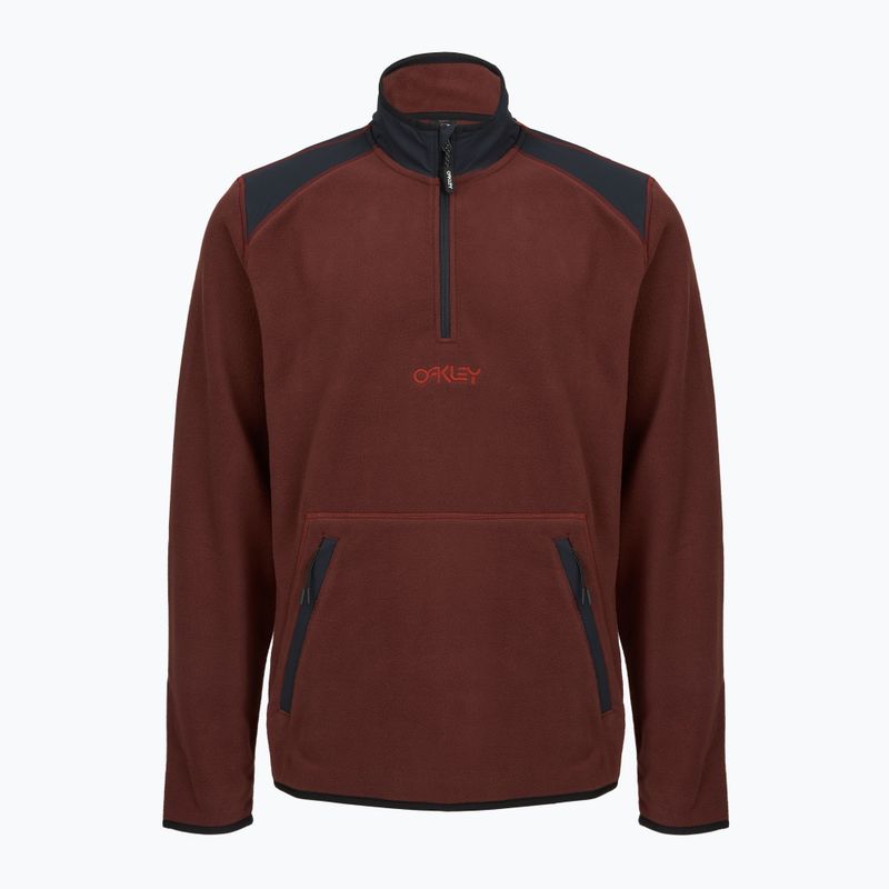 Pánska snowboardová mikina Oakley Butter Tech Fleece grenache