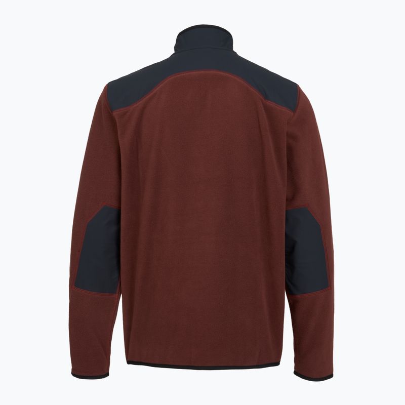 Pánska snowboardová mikina Oakley Butter Tech Fleece grenache 2