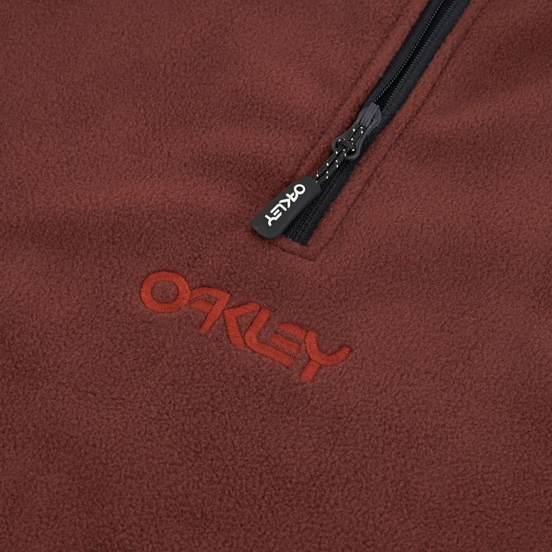 Pánska snowboardová mikina Oakley Butter Tech Fleece grenache 3