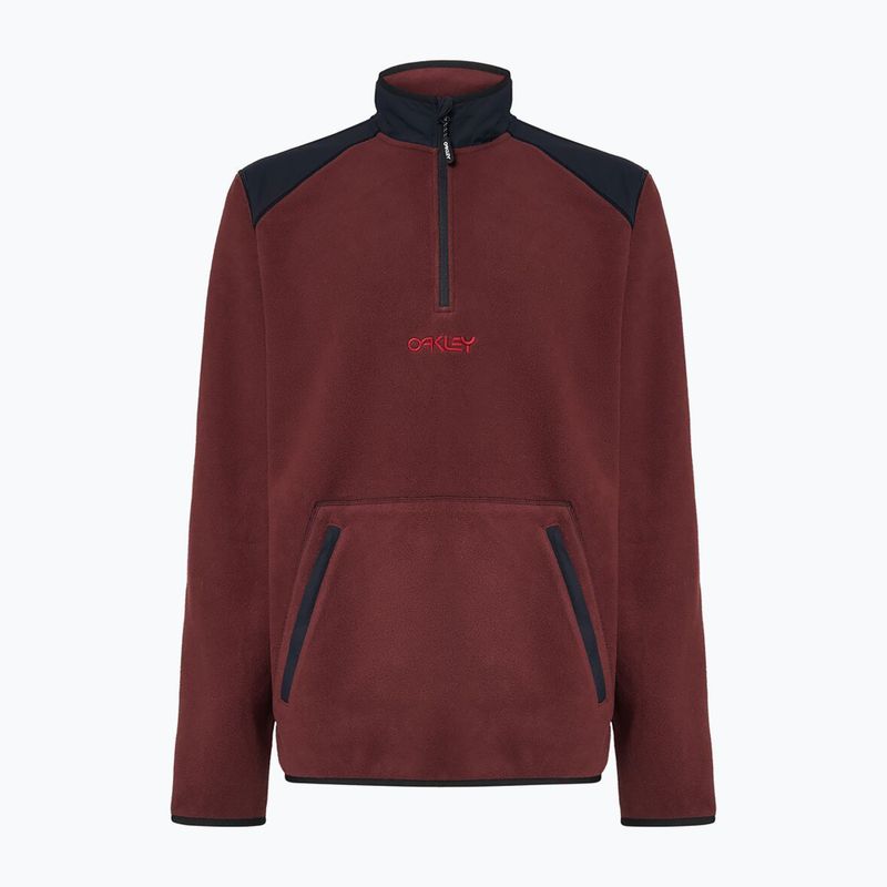 Pánska snowboardová mikina Oakley Butter Tech Fleece grenache