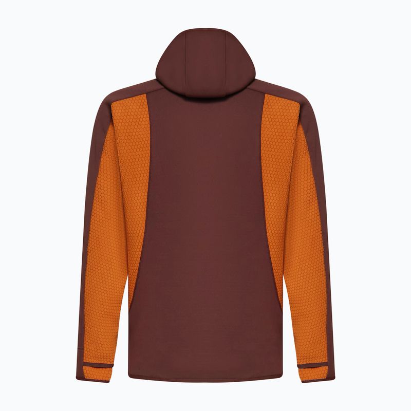 Pánska snowboardová mikina Oakley Drift Tech Fleece Hoodie grenache 8
