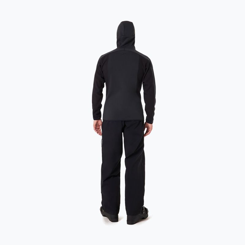Pánska snowboardová bunda Oakley Drift Tech Fleece Hoodie blackout 3