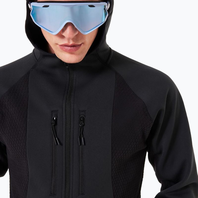 Pánska snowboardová bunda Oakley Drift Tech Fleece Hoodie blackout 6