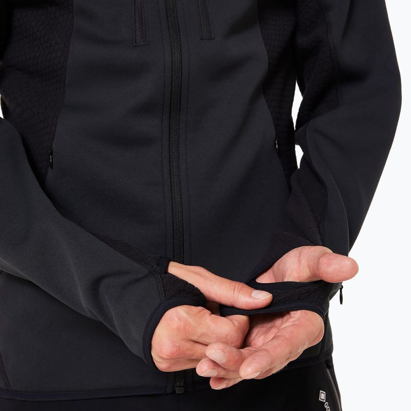 Pánska snowboardová bunda Oakley Drift Tech Fleece Hoodie blackout 8