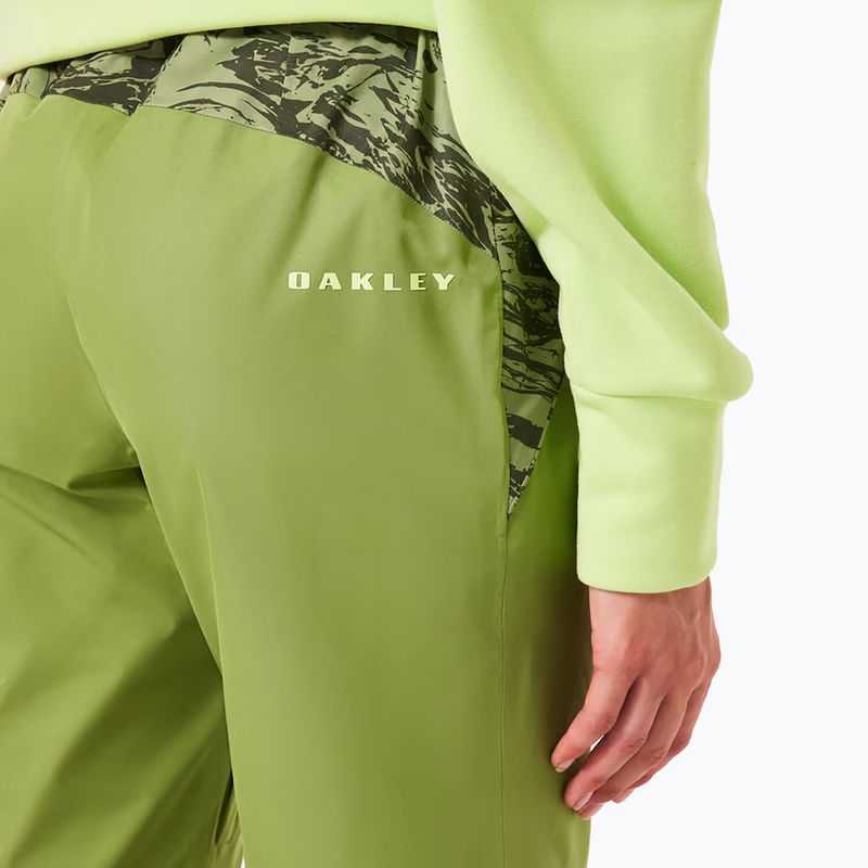 Dámske lyžiarske nohavice Oakley Tc Juno Reduct Shell Pant 2.0 duality swirl dbl green 7