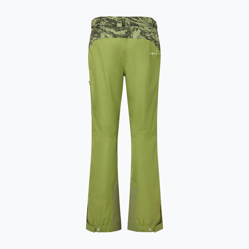 Dámske lyžiarske nohavice Oakley Tc Juno Reduct Shell Pant 2.0 duality swirl dbl green 10