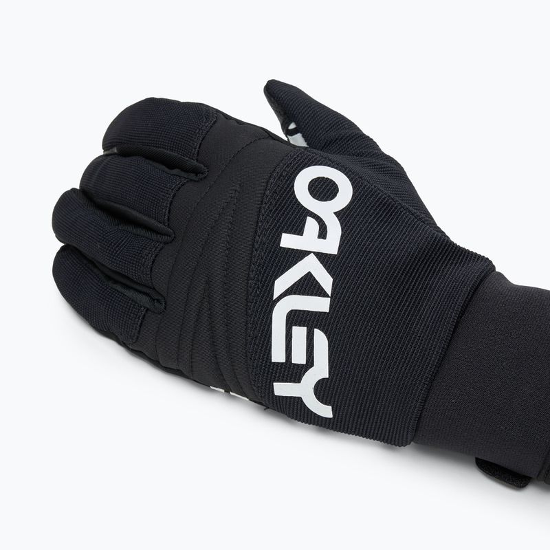 Pánske rukavice Oakley Factory Pilot Core Glove black/white logo 5