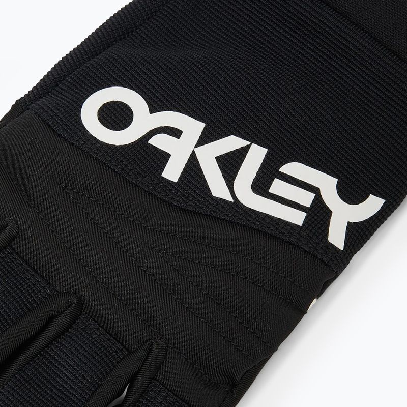 Pánske rukavice Oakley Factory Pilot Core Glove black/white logo 4