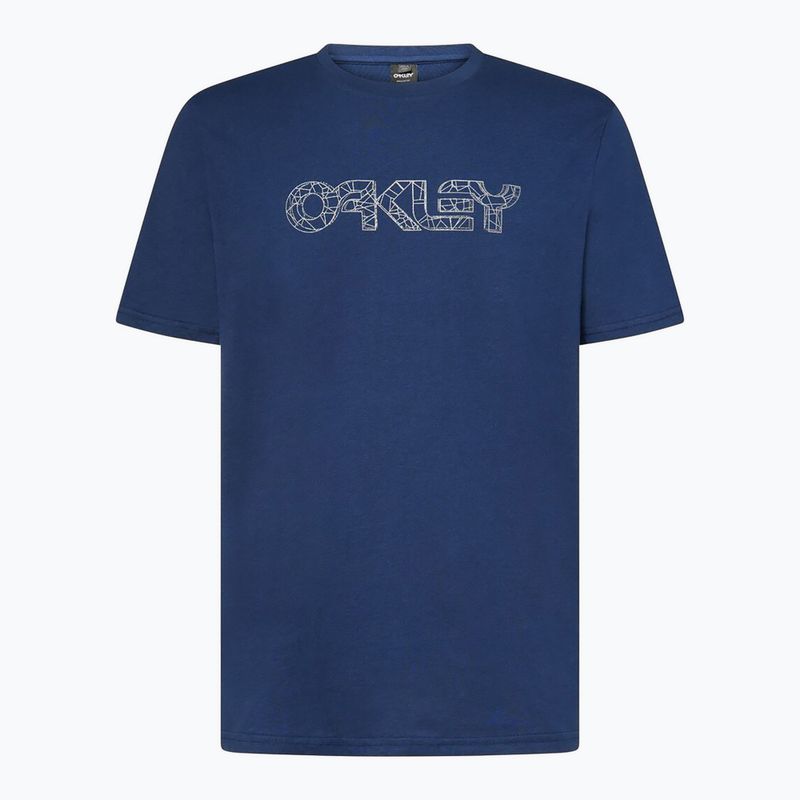 Pánske tričko Oakley Wire B1B Tee team navy