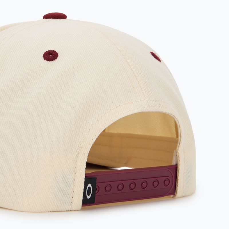 Pánska bejzbalová čiapka Oakley Mark III arctic white/iron red 4