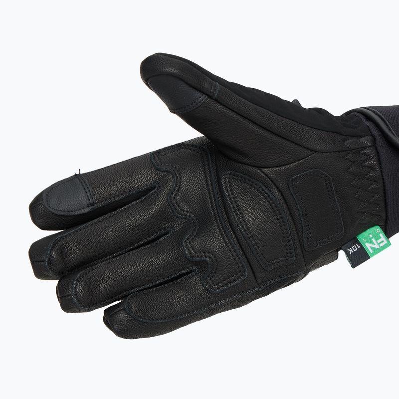 Dámske lyžiarske rukavice Oakley W. Peak Leather blackout 4