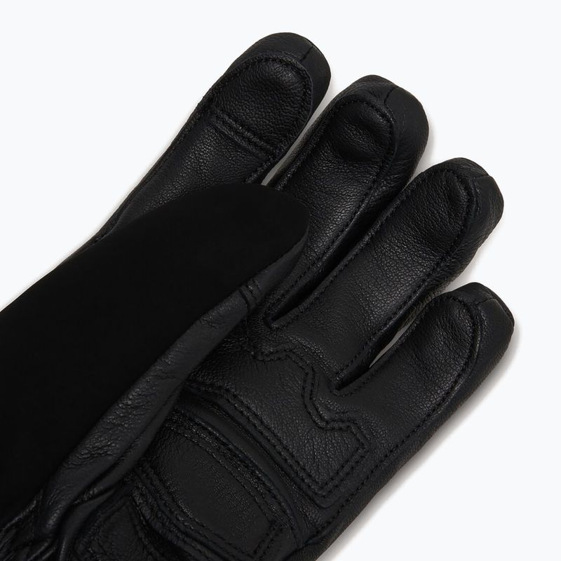 Dámske lyžiarske rukavice Oakley W. Peak Leather blackout 12