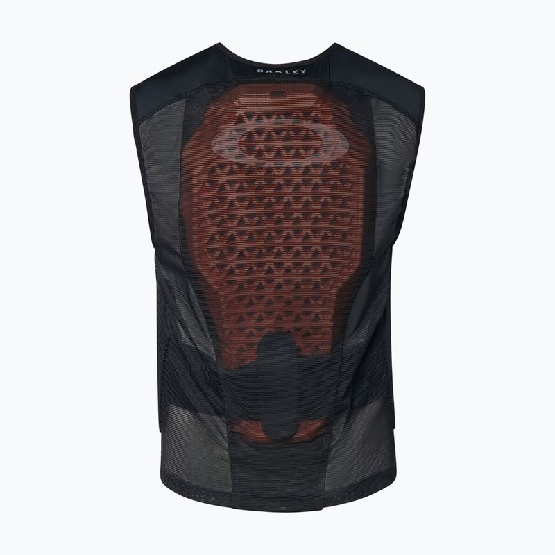 Pánska ochranná vesta Oakley Snowbound D30 Back Guard Vest blackout 2