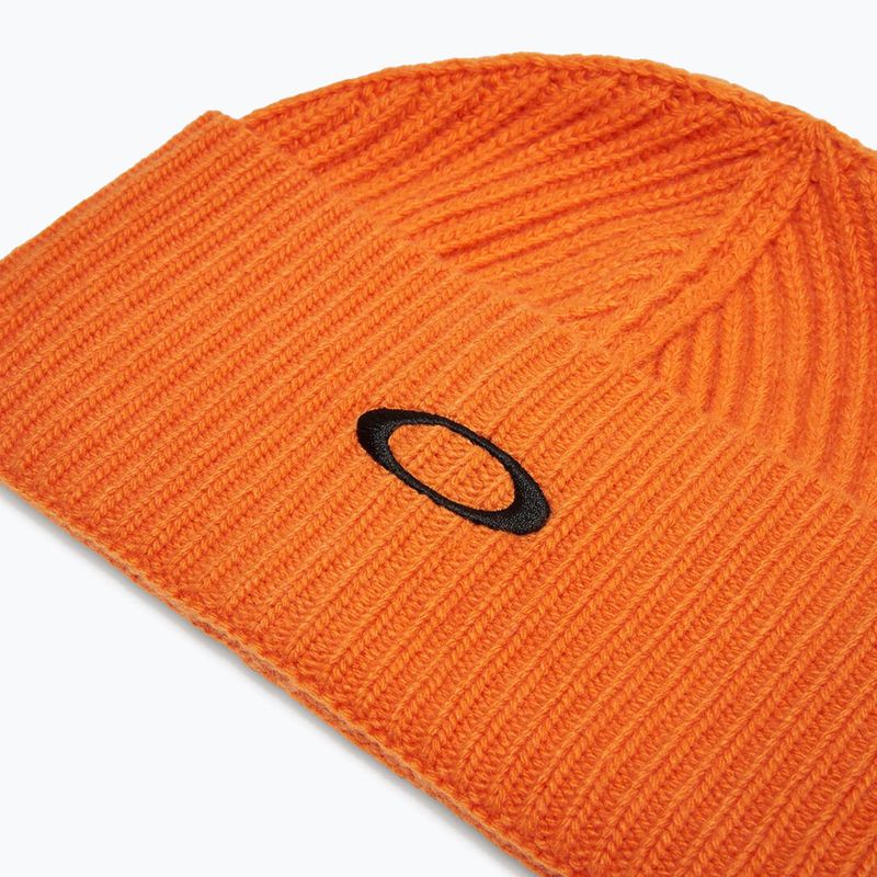 Zimná čiapka Oakley Ellipse Ribbed Beanie ginger 2