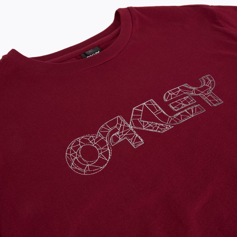 Pánske tričko Oakley Wire B1B Tee iron red 3