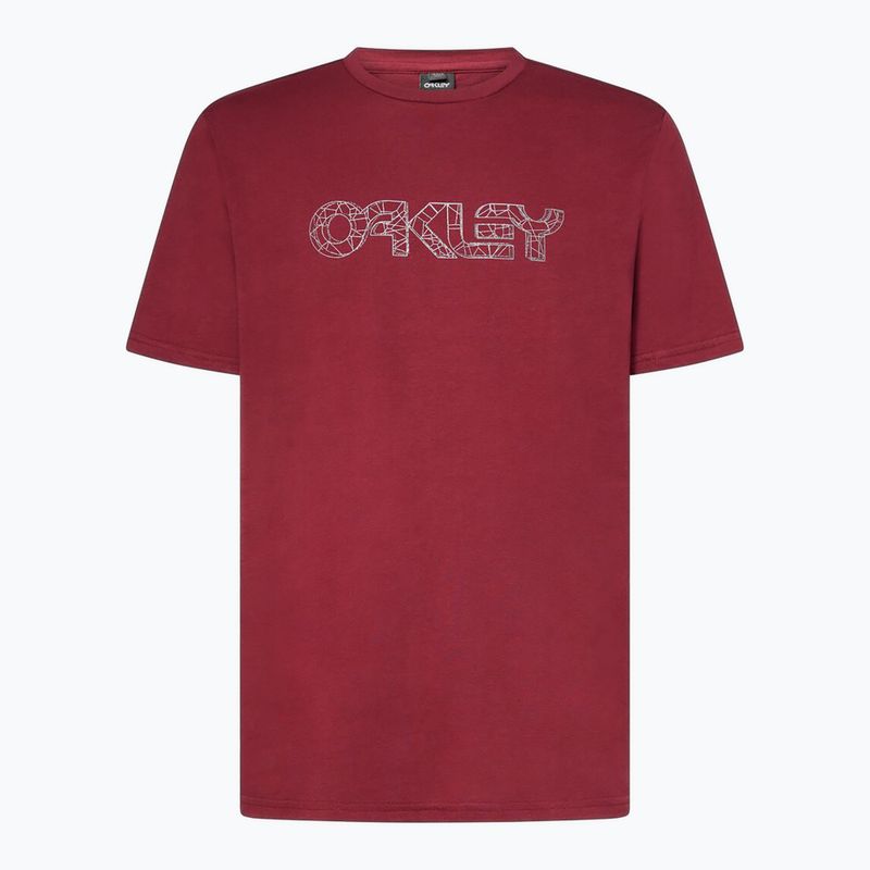 Pánske tričko Oakley Wire B1B Tee new dark brush