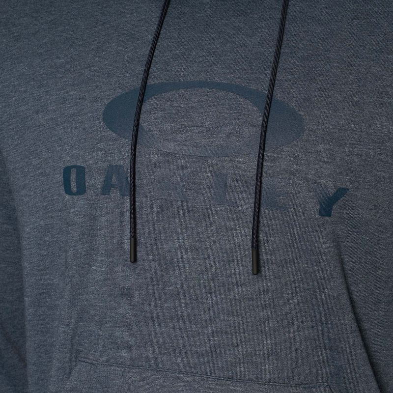 Pánska mikina Oakley Bark Fleece Hoodie fathom heather 3