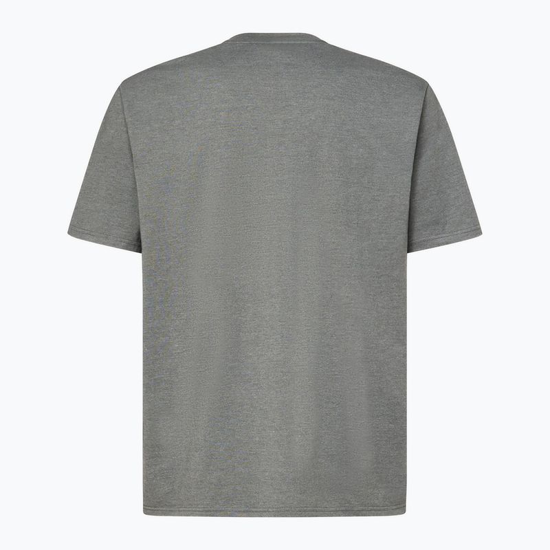 Pánske tričko Oakley Bf Oakley Bark Tee new athletic grey 2