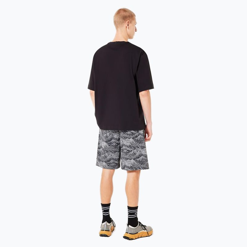 Pánske tričko Oakley Wired Mtn Scape T-Shirt blackout 3