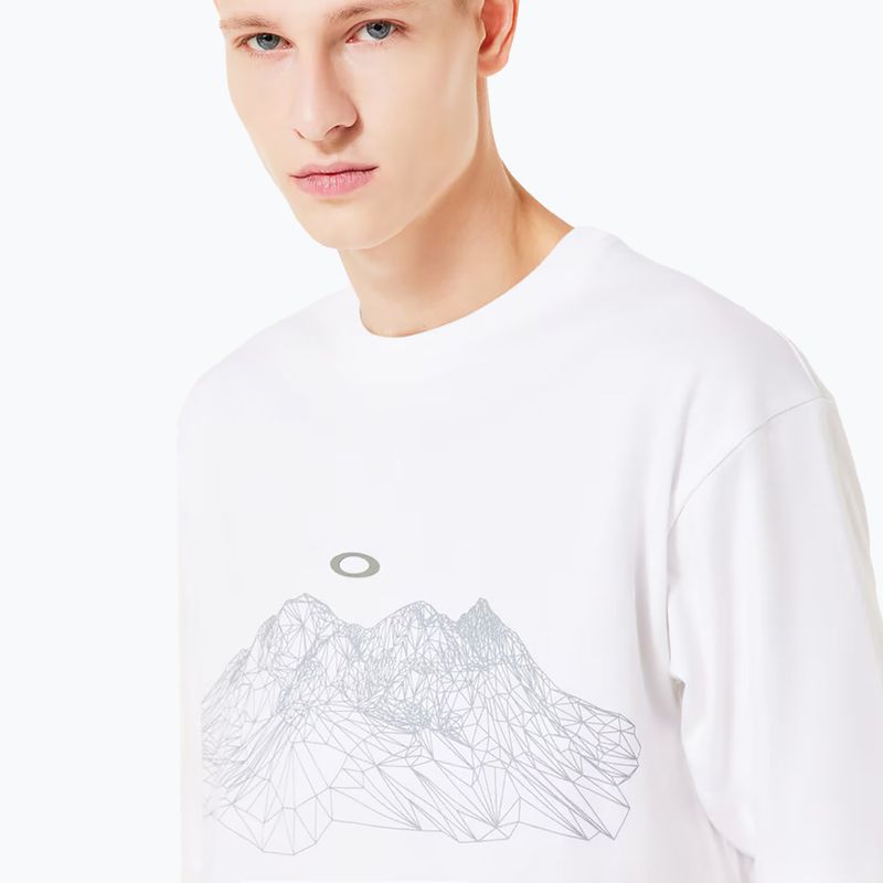 Pánske tričko Oakley Wired Mtn Scape Tee white 5
