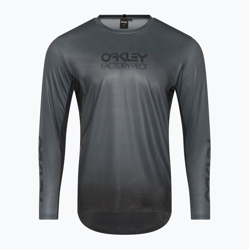 Pánske cyklistické tričko Oakley Maven Coast 2.0 LS gradient black grey