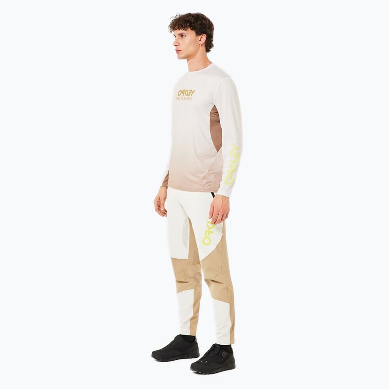 Pánske cyklistické tričko Oakley Maven Coast 2.0 LS gradient pebble mist 2
