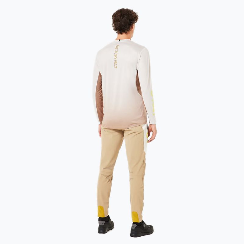 Pánske cyklistické tričko Oakley Maven Coast 2.0 LS gradient pebble mist 3