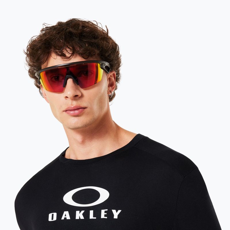 Pánsky cyklistický dres longsleeve Oakley Seeker Flow LS02E blackout 4