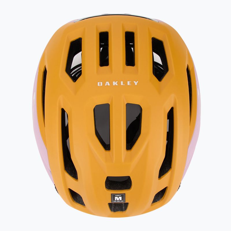 Cyklistická prilba Oakley Aro3 Endurance EU mustard hazy geo gradient mist 6