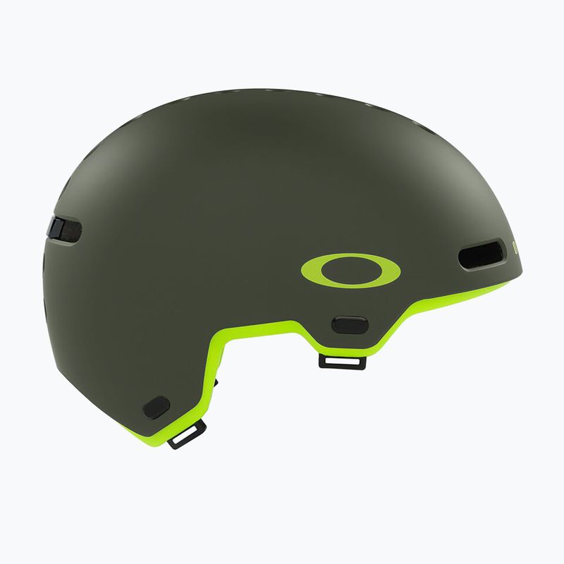 Cyklistická prilba Oakley Street1 EU matte hunter green/retina burn 2