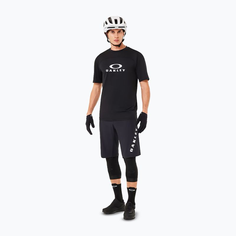 Pánske cyklistické šortky Oakley Free Ride Lined blackout 2