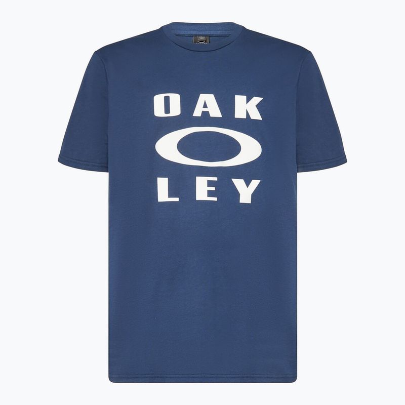 Pánske tričko Oakley Bark Ellipse Tee abyss