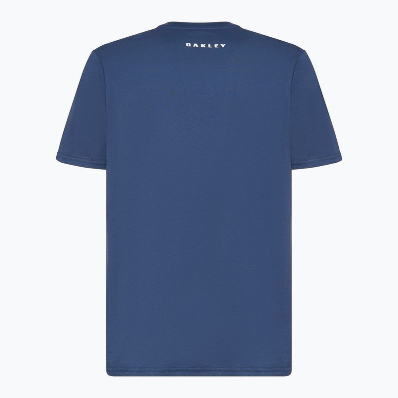 Pánske tričko Oakley Bark Ellipse Tee abyss 2