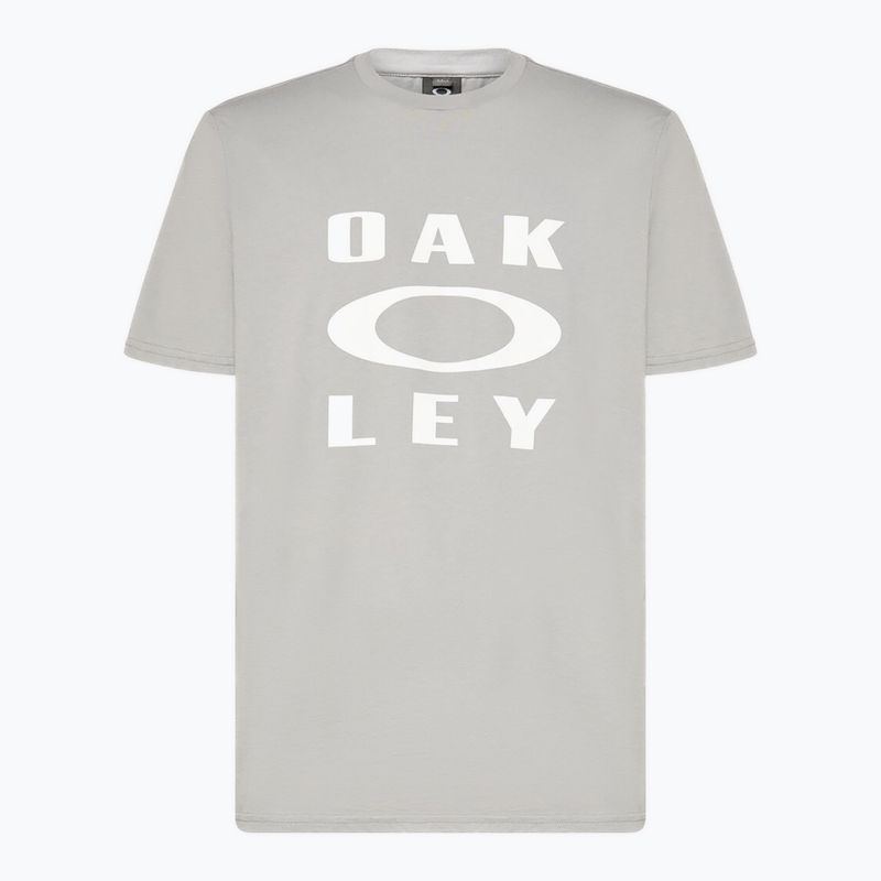 Pánske tričko Oakley Bark Ellipse Tee cement